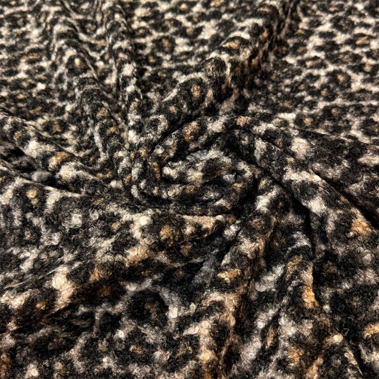 Bouclette Léopard - Marseille Textiles