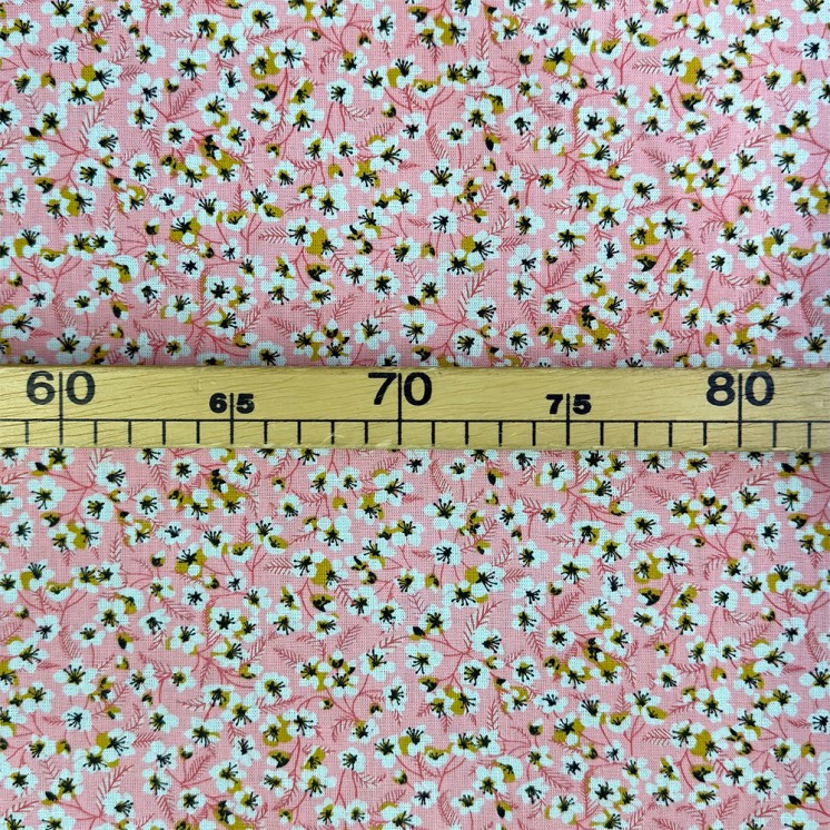 Cretonne Motifs Fleurs - Marseille Textiles