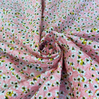 Cretonne Motifs Fleurs - Marseille Textiles