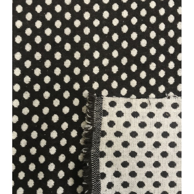 tissu coton polyester aspect lainge , marseille textiles