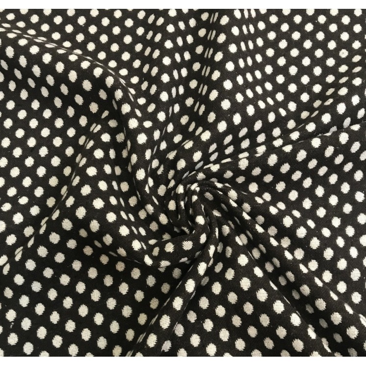 tissu coton polyester aspect lainge , marseille textiles
