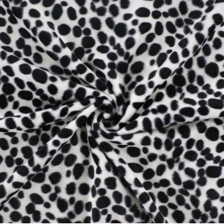 Fausse Fourrure Dalmatien , Marseille textiles .