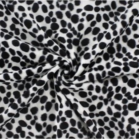 Fausse Fourrure Dalmatien , Marseille textiles .