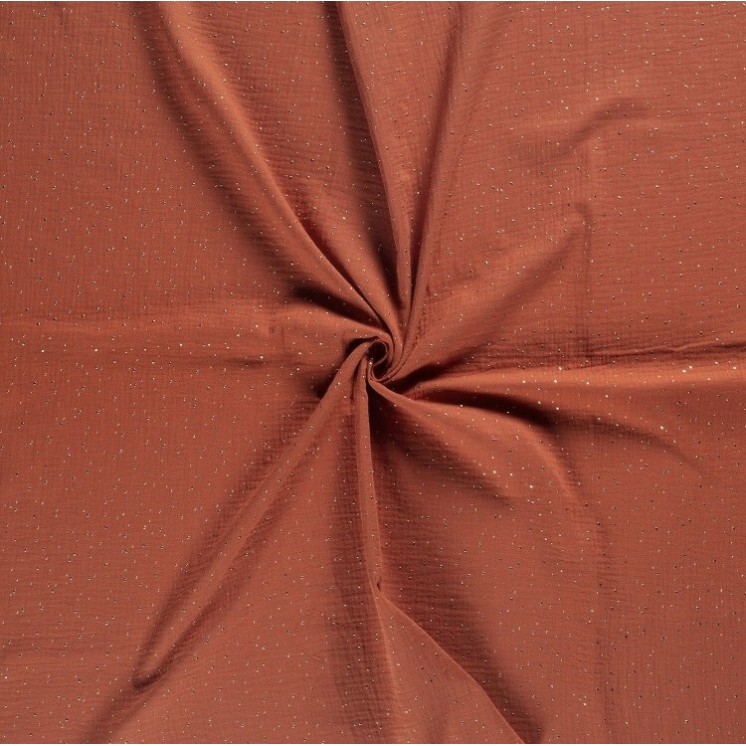 Double Gaze Pailletée Or , Marseille textiles